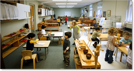 montessori prek classroom